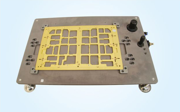 铝合金弹簧卡扣载板气动装板底座